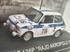 Polski Fiat 126P #116 - Rajd Rally Acropolis (1984) - Szerla Janusz - Janarek Krzysztof - Edicola - 1:43