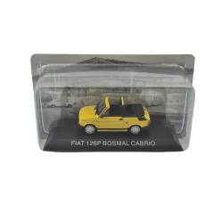   Polski Fiat 126P Bosmal Cabriolet kabrio (1987) - Edicola - 1:43