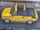 Polski Fiat 126P Bosmal Cabriolet kabrio (1987) - Edicola - 1:43