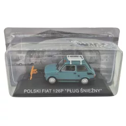 Polski Fiat 126P снегорин (1984) - Edicola - 1:43