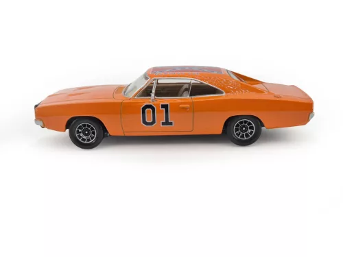 Dodge Charger #1 (1969) - Дюкс от Хазард - General Lee - с бежова вътрешност - Norev - 1:43