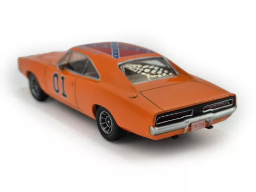 Dodge Charger #1 (1969) - Дюкс от Хазард - General Lee - с бежова вътрешност - Norev - 1:43