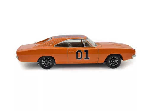 Dodge Charger #1 (1969) - Дюкс от Хазард - General Lee - с бежова вътрешност - Norev - 1:43