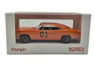 Dodge Charger #1 (1969) - Дюкс от Хазард - General Lee - с бежова вътрешност - Norev - 1:43