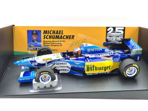 Benetton B195 F1 #1 (1995) - Michael Schumacher - Minichamps - 1:18