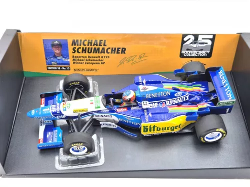 Benetton B195 F1 #1 (1995) - Michael Schumacher - Minichamps - 1:18