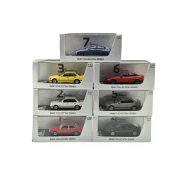   BMW 50-годишно юбилейно издание - 7 поколения - BMW серия 3 - в луксозна кутия - BMW / Minichamps - 1:64