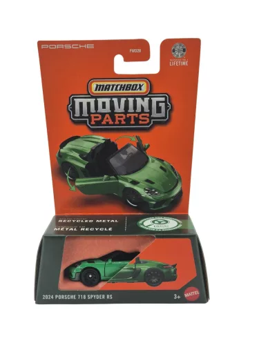 Matchbox Moving Parts - Porsche 718 Spyder RS (2024) - Matchbox - 1:64