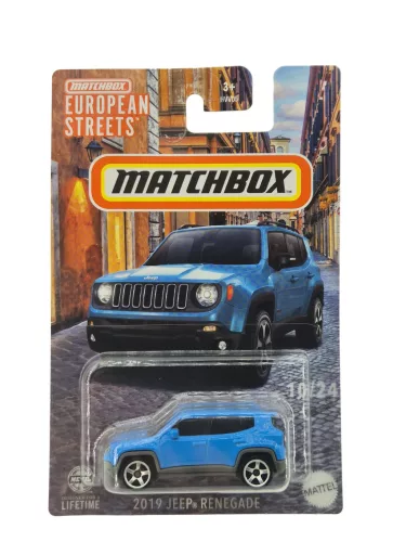 Matchbox European Streets - Jeep Renegade (2019) - Matchbox - 1:64