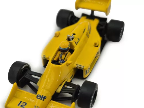 Lotus 99T F1 #12 (1987) - Monaco GP - Ayrton Senna - Mini GT - 1:64