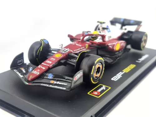 Ferrari SF-25 Team Scuderia F1 #44 (2025) - Monza GP - Lewis Hamilton - С ПИЛОТ - Bburago - 1:43