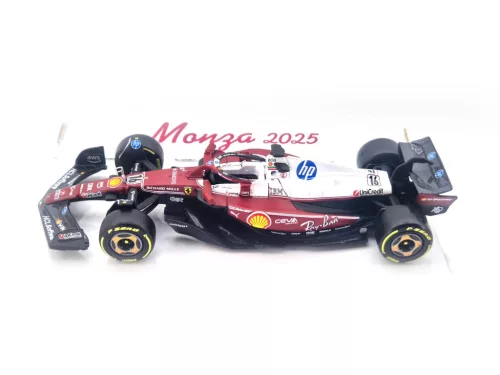 Ferrari SF-25 Team Scuderia F1 #16 (2025) - Monza GP - Charles Leclerc - Bburago - 1:43