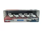 Nissan комплект от 5 броя - Nissan Silvia (S15) Spec-R Aero - Nissan GT-R (R35) - Nissan Skyline GT-R (R34) - Nissan Z - Nissan Cefiro (A31) - Majorette - 1:64