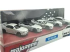 Nissan комплект от 5 броя - Nissan Silvia (S15) Spec-R Aero - Nissan GT-R (R35) - Nissan Skyline GT-R (R34) - Nissan Z - Nissan Cefiro (A31) - Majorette - 1:64