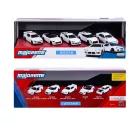 Nissan комплект от 5 броя - Nissan Silvia (S15) Spec-R Aero - Nissan GT-R (R35) - Nissan Skyline GT-R (R34) - Nissan Z - Nissan Cefiro (A31) - Majorette - 1:64