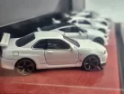 Nissan комплект от 5 броя - Nissan Silvia (S15) Spec-R Aero - Nissan GT-R (R35) - Nissan Skyline GT-R (R34) - Nissan Z - Nissan Cefiro (A31) - Majorette - 1:64