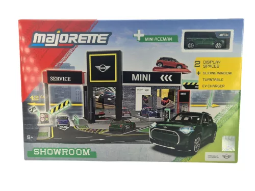 Мини салон / шоурум комплект - диорама - Majorette - 1:64