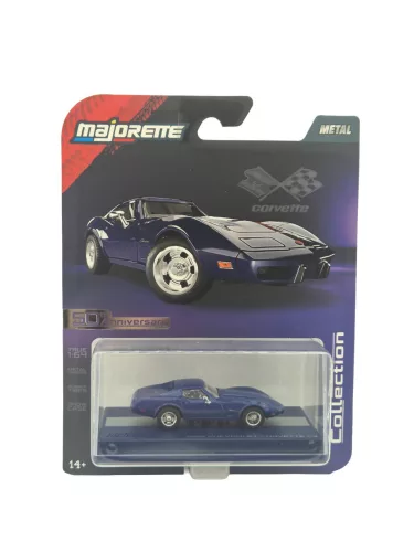Chevrolet Corvette (1966) - син - Majorette collection series 2026 /2 - Majorette - 1:64