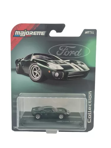 Ford GT40 MK1 (1965) - зелен/бял - Majorette collection series 2026 /2 - Majorette - 1:64