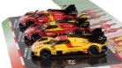 3 részes Ferrari szett - 499P 24h Le Mans Team AF Corse Ferrari - #83 (2025 - #50 (2024) - #51 (2023) - Bburago - 1:43