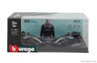 2-частен комплект Mercedes - Mercedes GP W16 F1 #63 (2025) - British GP - George Russell - Bburago - 1:64