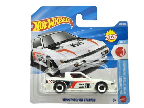 Hot Wheels Mitsubishi Starion (1988) - HW J-Imports 8/10 - 177/250 - Hot Wheels - 1:64