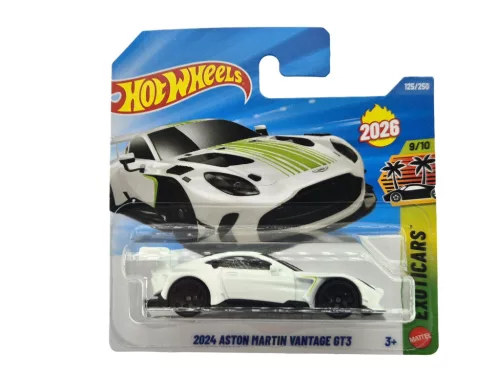 Hot Wheels Aston Martin Vantage GT3 (2024) - Exoticars 9/10 - 125/250 - Hot Wheels - 1:64
