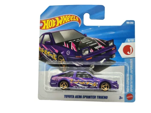 Hot Wheels Toyota AE86 Sprinter Trueno - HW J-Imports 9/10 - 198/250 - Hot Wheels - 1:64