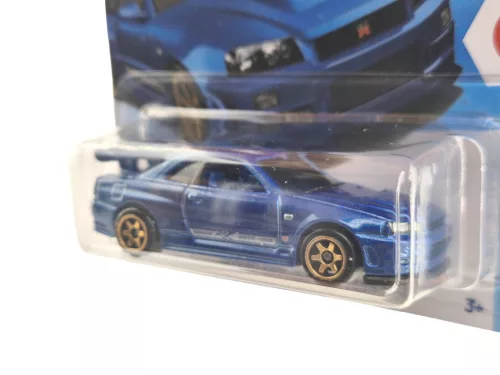 Hot Wheels Nissan Skyline GT-R (BNR34) - HW J-Imports 10/10 - 199/250 - Hot Wheels - 1:64