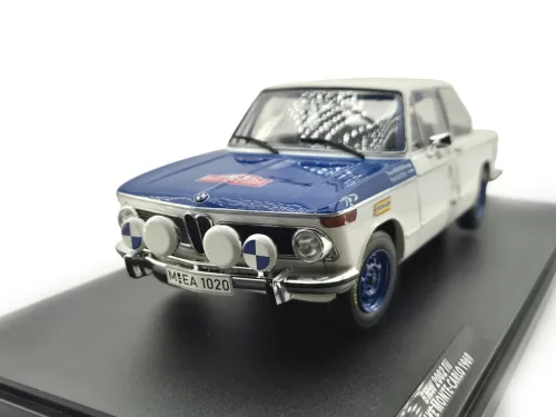 BMW 2002 TII #24 T.Makinen/P.Easter Rallye Monte Carlo 1969 - Solido - 1:18