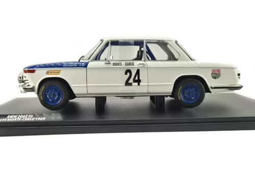BMW 2002 TII #24 T.Makinen/P.Easter Rallye Monte Carlo 1969 - Solido - 1:18
