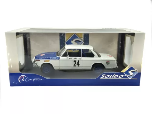 BMW 2002 TII #24 T.Makinen/P.Easter Rallye Monte Carlo 1969 - Solido - 1:18